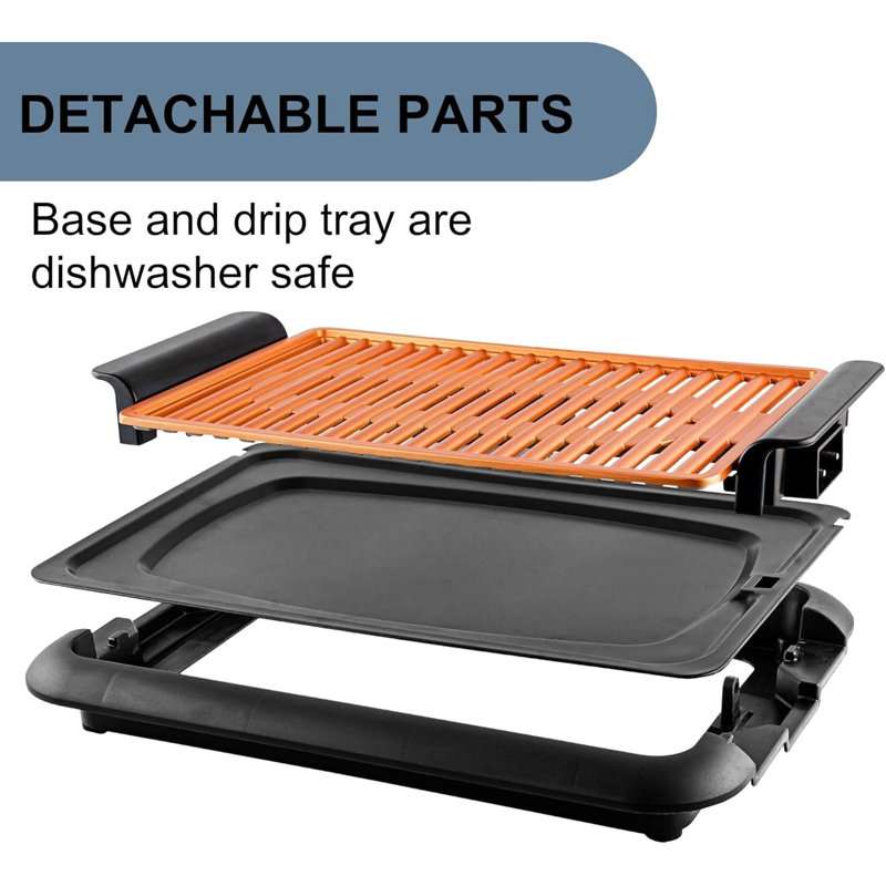 OVENTE Electric Indoor Grill & Reviews Wayfair